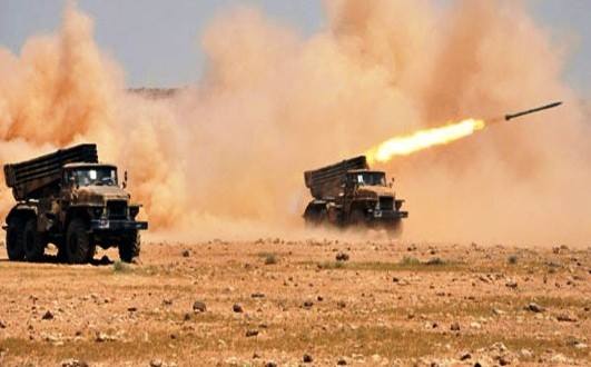 Syrian Army liberates Badr Brigade Base from ISIS in northeast Damascus