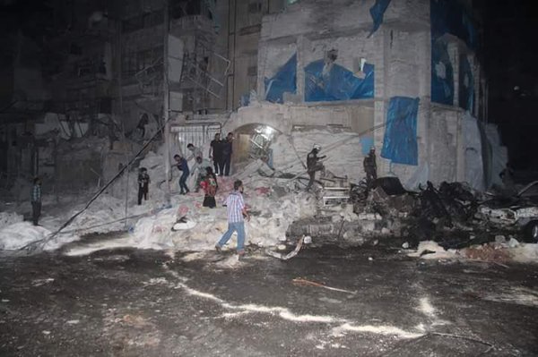 Syria denies shelling Aleppo hospital