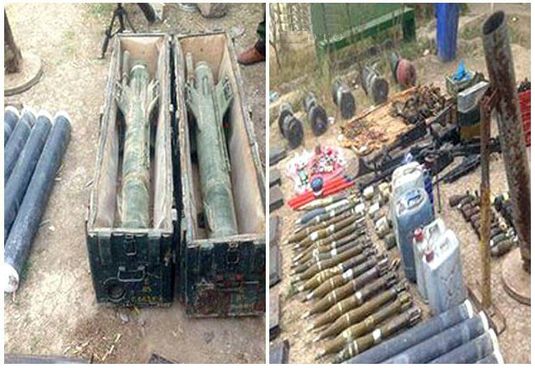ISIS hiding weapons inside mosques of Mosul