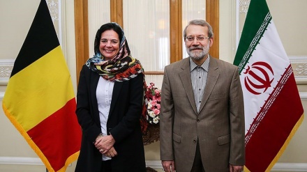 Irans Parlamentspräsident trifft Vorsitzende des belgischen Senats