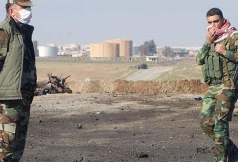ISIS Attacks Kurdish Frontline with Improvised Chemical Rockets