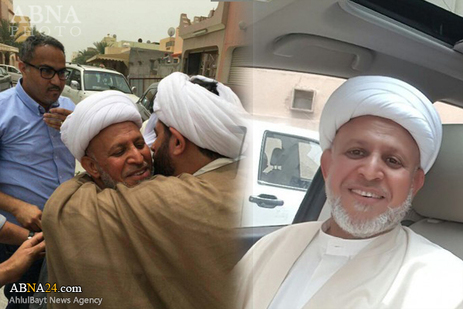 Bahraini Leader 'Sheikh Mahfouz' Released After 5 Years in Regime's Prison  / Photos