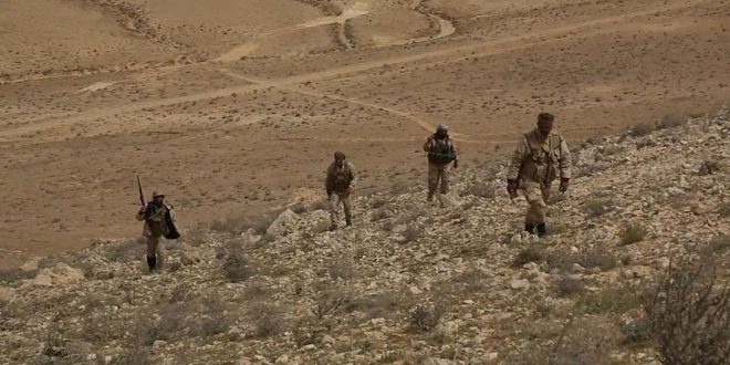 Syrian Army targeted dozens of ISIS terrorists’ vehicles in Sweida countryside