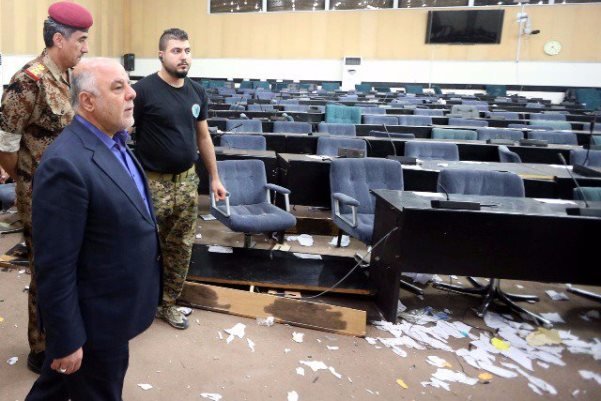 عراقی وزیر اعظم کا پارلیمنٹ پر حملے میں ملوث افراد کو گرفتار کرنے کا حکم