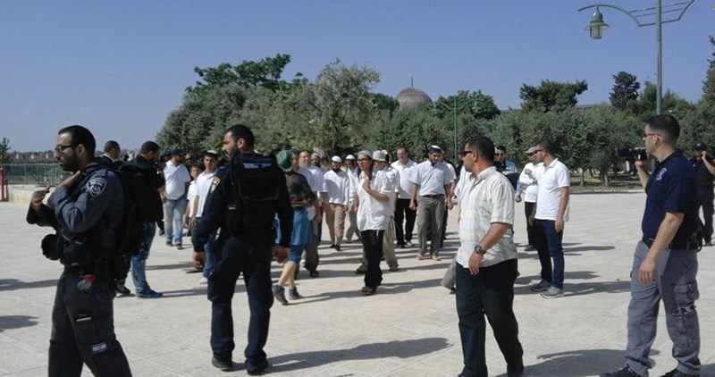 Over 1,800 Settlers stormed Al Aqsa Mosque in April