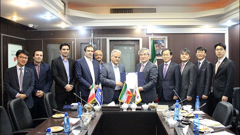 ایران اور جنوبی کوریا کے درمیان پٹرولیم کے پہلے معاہدے پر دستخط