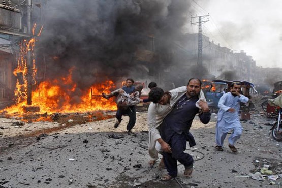 Three Bomb Blast in Baghdad kill 14, mostly Shiite pilgrims