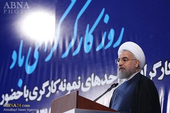 Statemen Presiden Iran di Hari Buruh