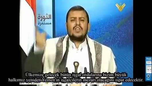 Abdulmelik Husi: Yemen işgalcilerin mezarı olacak/Video