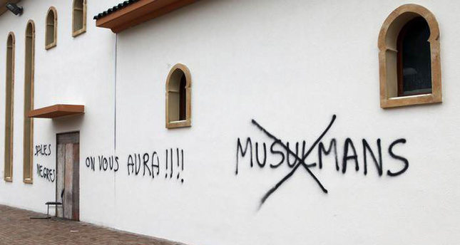 Anti-Muslim acts triple in France in 2015