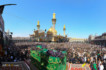کاظمین میں سوگواروں کی تعداد ۱۲ میلین سے متجاوز