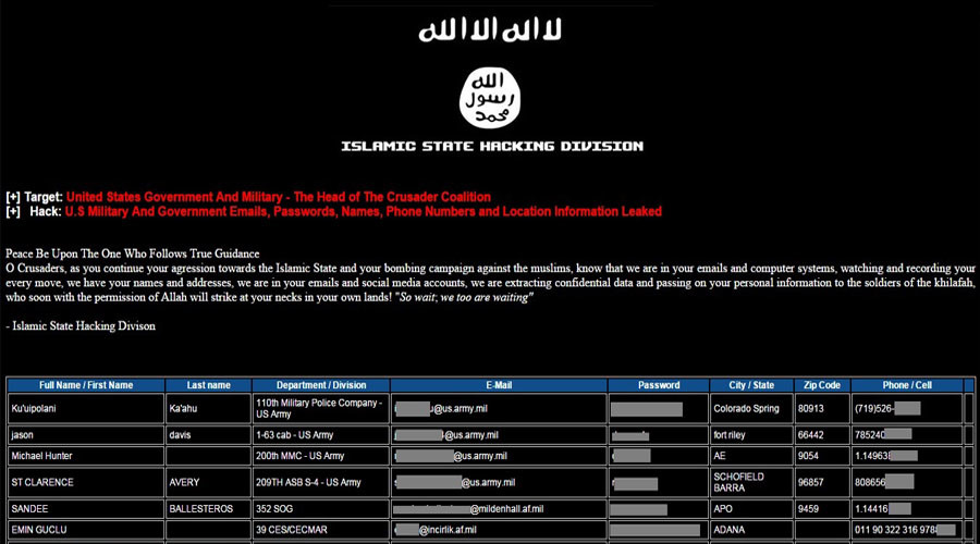 Cyber hacker linked to ISIS claims infiltrated Britain through defense ministry mole 