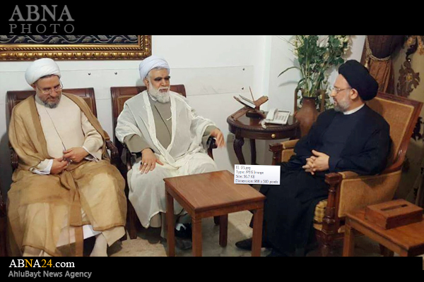 “El Secretario General de la Asamblea Mundial de Ahlul Bait (P) se ha Reunido con el Hijo del Fallecido Allamah Sayyed  Fadlalá”