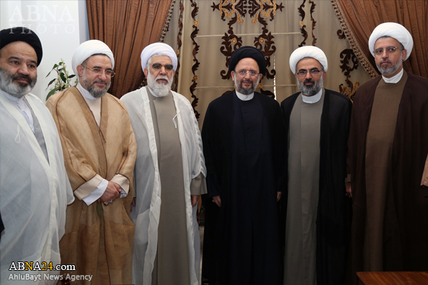 بالصور/ "فضل الله" استقبل وفد المجمع العالمي لأهل البیت(ع) برئاسة "أختري"