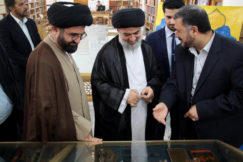 المتولي الشرعي للعتبة العباسية يشيد بمشاريع مؤسسة "دار التراث" + (صور)