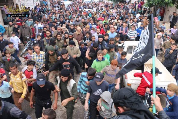 Video 2: Extremist rebels celebrate victory in Aleppo by parading Syrian Army prisoners