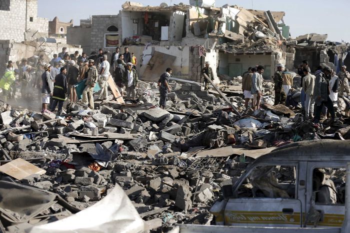 Saudi warplanes kill seven civilians in Yemen