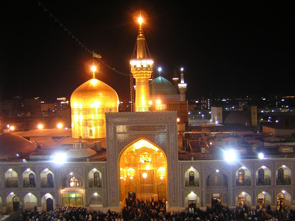 Two Christian Ladies Convert to Shia Islam in Razavi Holy Shrine On Night of Mab'ath