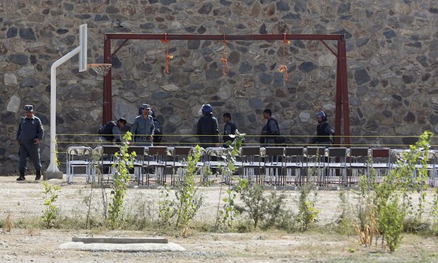 Afghan government executes six Taliban inmates