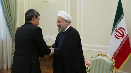 Präsident Rohani empfänt turkmenischen Außenminister