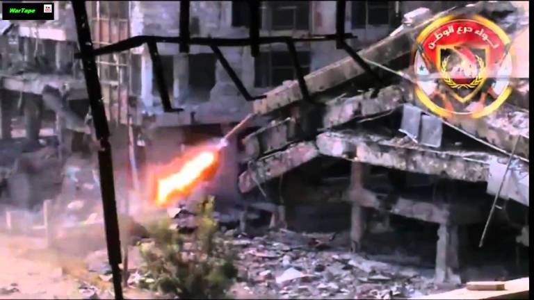 Video: ISIS secret sniper precisely targeted with Syrian Army's missile