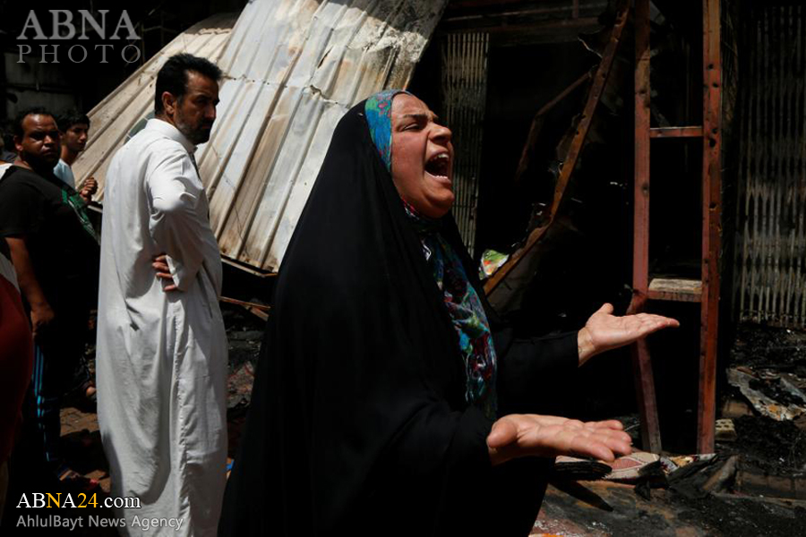 تقرير مصور/ الهجوم الارهابي لداعش التكفيري في مدينة الصدر ببغداد