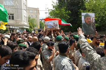 تصویری رپورٹ: شہید جنرل محمد ناظری کی تشییع جنازہ