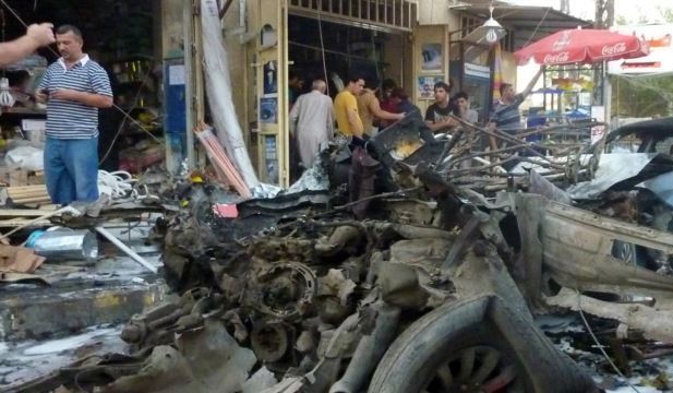 12 شهيدا بهجوم على مقهى في بلد شمالي بغداد