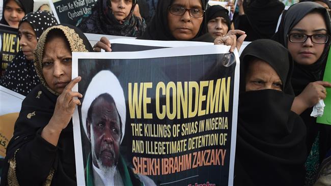 Musulmanes Londinenses Protestan por los Presos Políticos Nigerianos en el Marco de la Visita Presidente de Nigeria a Inglaterra