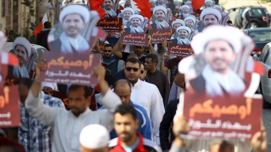 Continuer les marches: bahreïnies demander libération de Shaikh Salman 