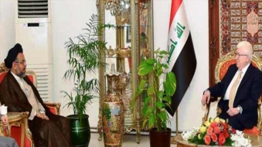Presidente de Irak Agradece Ayudas de Irán en la Lucha contra Daesh 