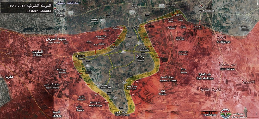 East Ghouta battle; Syrian Army, Hezbollah capture Nolah village / Video