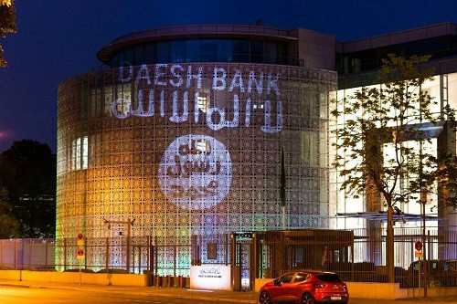 Deutsche Botschaft in Berlin als die Bank der IS-Terroristen vorgestellt