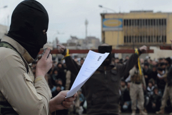 Syrian young man executed, crucified for three days by ISIS militants in Manbij 