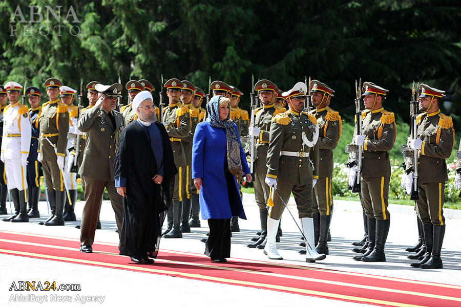 Presiden Rouhani Sambut Koleganya dari Kroasia