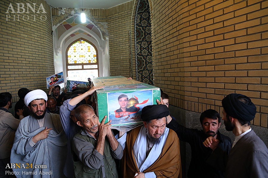 “Se han Realizado los Funerales de 5 Mártires Defensores del Santuario de la Sayyedah Zainab (P) en Qom”