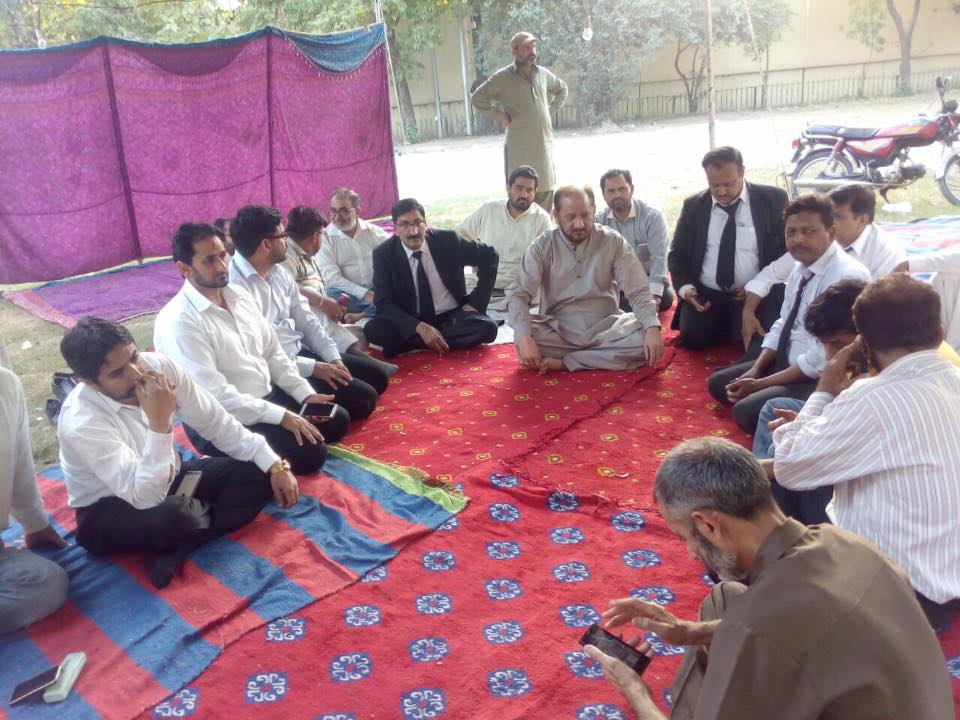 لاہور میں مجلس وحدت مسلمین کا بھوک ہڑتالی کیمپ + تصاویر