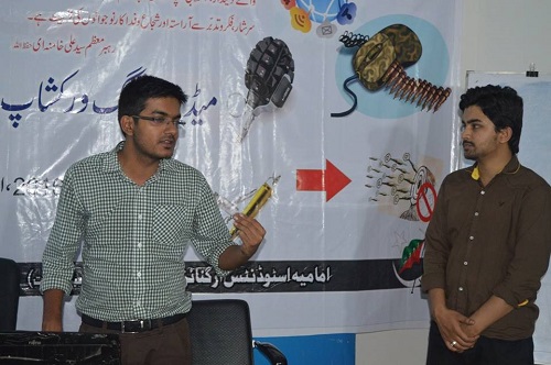 آئی ایس او کے زیر اہتمام ایک روزہ میڈیا ورکشاپ منعقد 