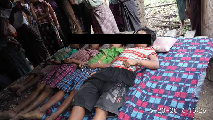စဥ့္ကူးတြင္ ကေလးငယ္ ေမာင္ႏွမ ၄ ဦး ဓာတ္လုိက္ေသဆုံး