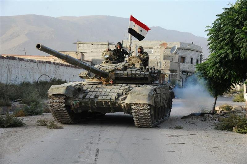 Syrian Army Controls 3 Strategic Points near Palmyra