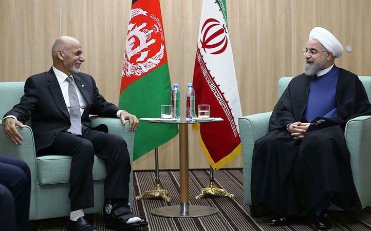 ایران اور افغانستان کے صدور کی ملاقات