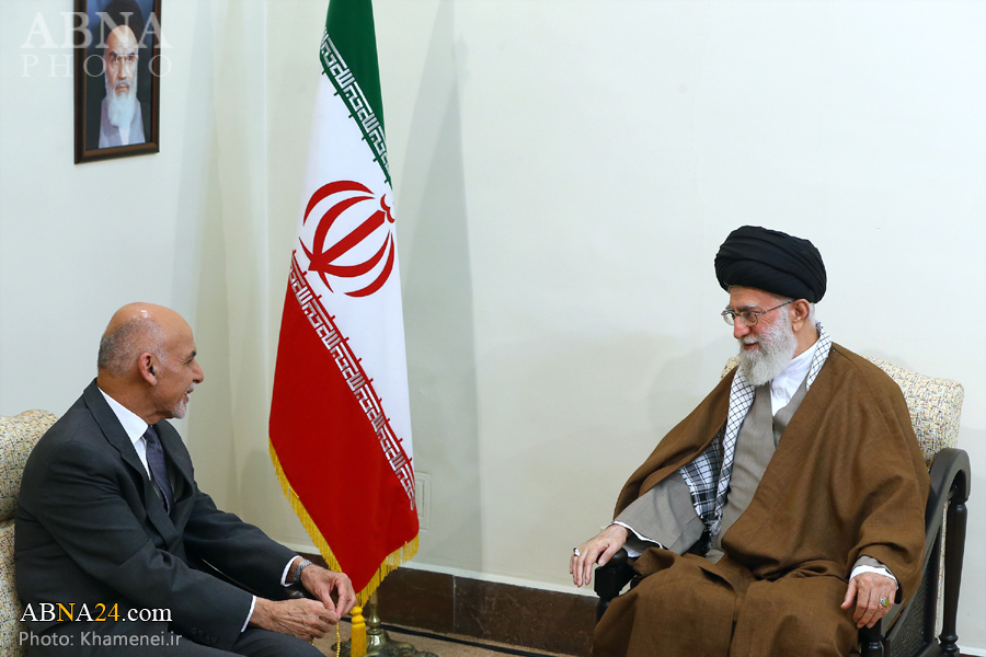 Pertemuan Rahbar dengan Presiden Aghanistan
