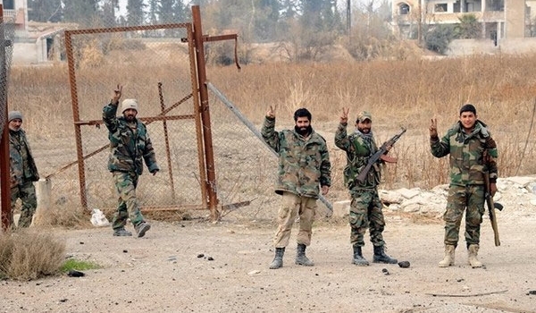 Syrian forces destroyes ISIS Positions, vehicles and weapons in several areas