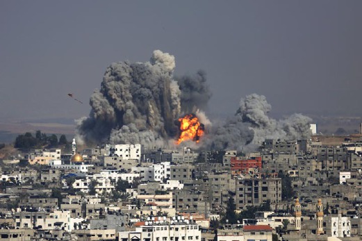 Tentera Israel bedil Hamas di Gaza 