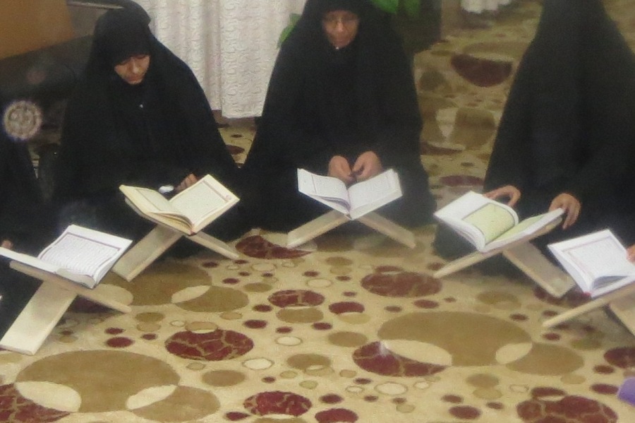 Quran Tajweed course for women serving at Imam Ali Holy Shrine