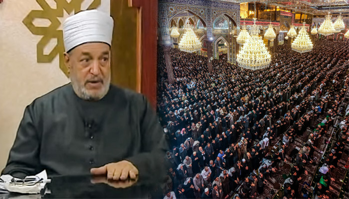 أحد مشايخ الأزهر يؤكد ان استقرار مصر لا يكون الا بالرجوع لمذهب أهل البيت (ع)