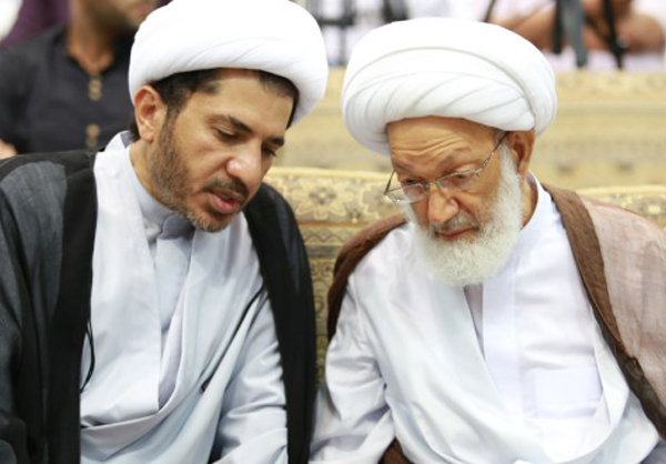 آية الله عيسى قاسم يصدر بيانا عن الشيخ علي السلمان