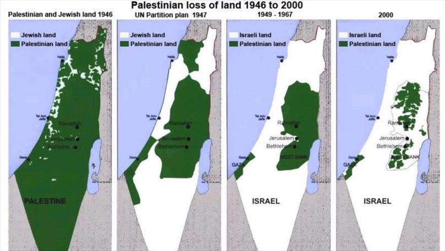 Google supprime la carte de la Palestine!