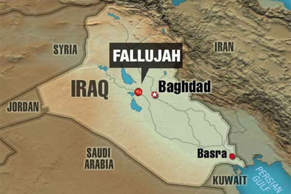 Iraqi counter-terrorism forces moving towards Central Fallujah 
