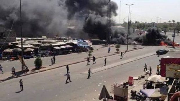 بغداد میں خود کش حملہ، 20 افراد جاں بحق